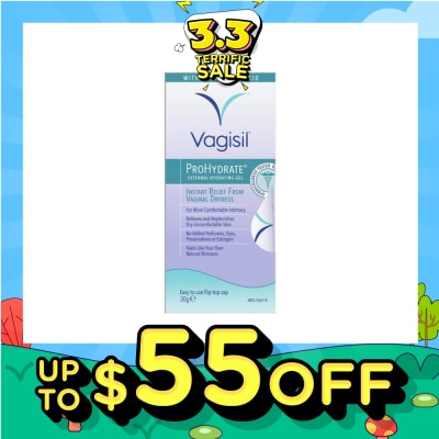 VAGISIL® Prohydrate External Hydrating Gel (Relieve & Replenish Dry Uncomfortable Skin) 30g