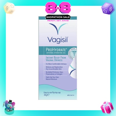 VAGISIL® - Prohydrate External Hydrating Gel (Relieve & Replenish Dry Uncomfortable Skin) 30g
