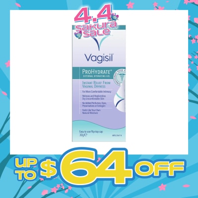 VAGISIL® - Prohydrate External Hydrating Gel (Relieve & Replenish Dry Uncomfortable Skin) 30g