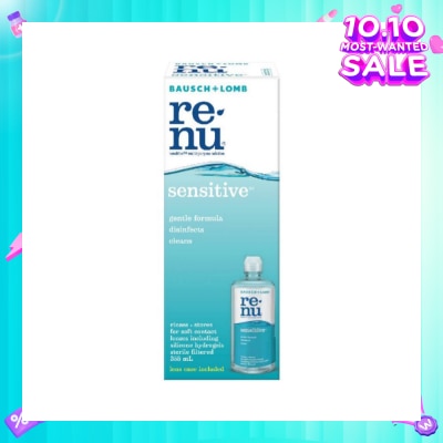 BAUSCH + LOMB Renu Sensitive Multi-Purpose Solution 355ml (Expiry: April`2026)