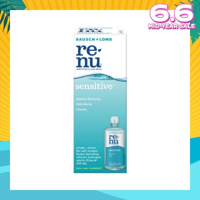 BAUSCH + LOMB Renu Sensitive MultiPurpose Solution 355ml