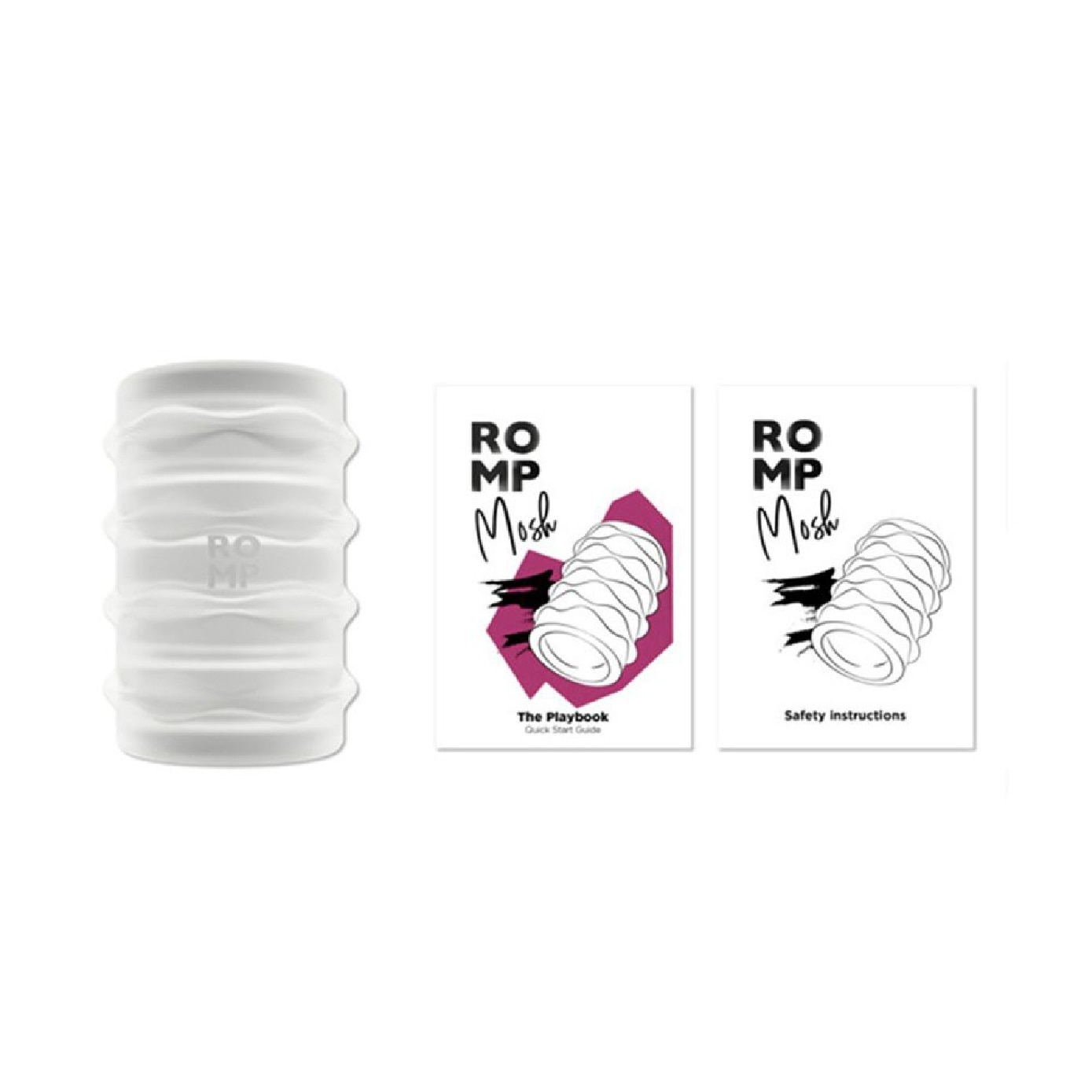 Mosh Reusable Manual Stroker Male Masturbator 1s