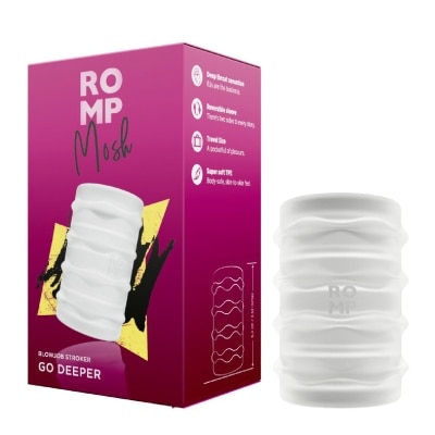 ROMP - Mosh Reusable Manual Stroker Male Masturbator 1s