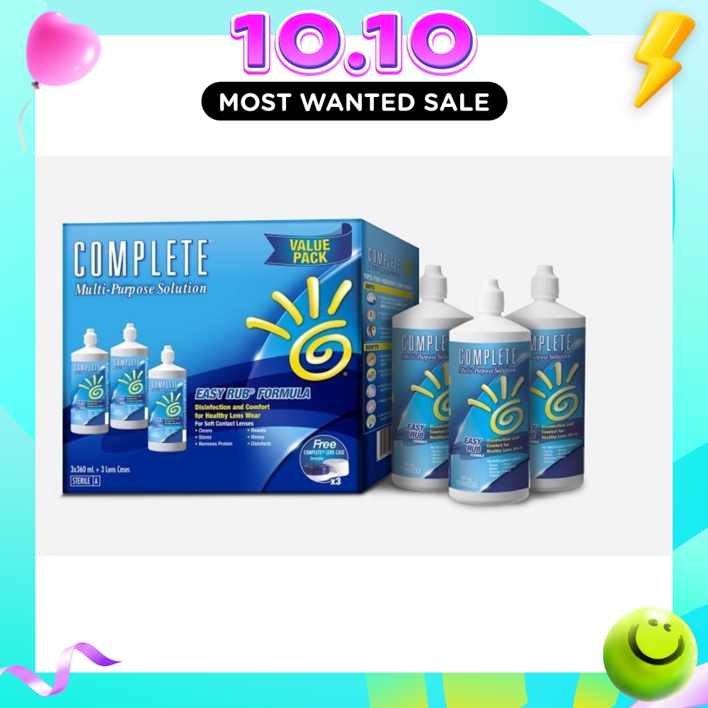 Complete Easy Rub MultiPurpose Solution 3x360ml image