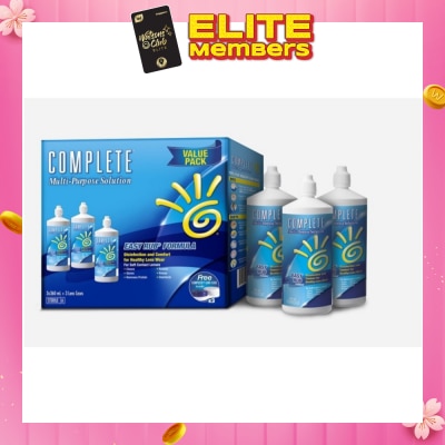 AMO Complete  Easy Rub MultiPurpose Solution 3x360ml