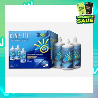 AMO Complete  Easy Rub MultiPurpose Solution 3x360ml