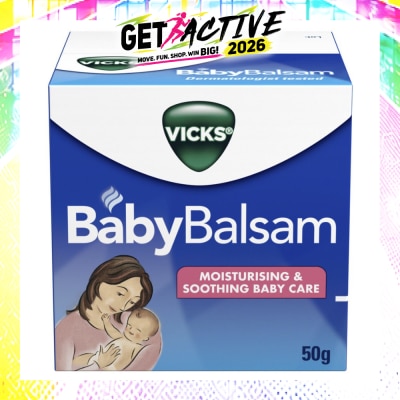 VICKS - Vicks Baby Balsam Moisturising & Soothing Baby Care 50g image