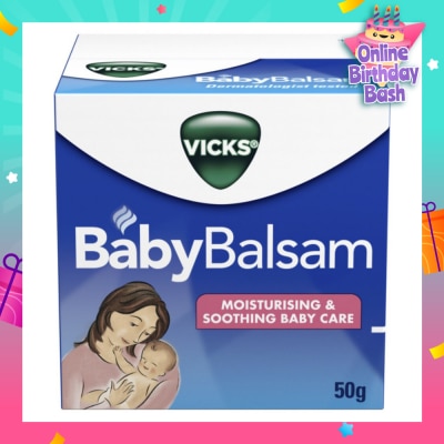 VICKS Vicks Baby Balsam Moisturising & Soothing Baby Care 50g