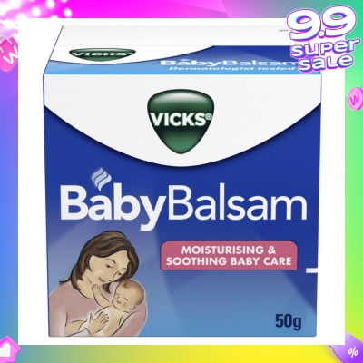 VICKS Vicks Baby Balsam Moisturising & Soothing Baby Care 50g