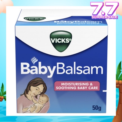 VICKS Vicks Baby Balsam Moisturising & Soothing Baby Care 50g