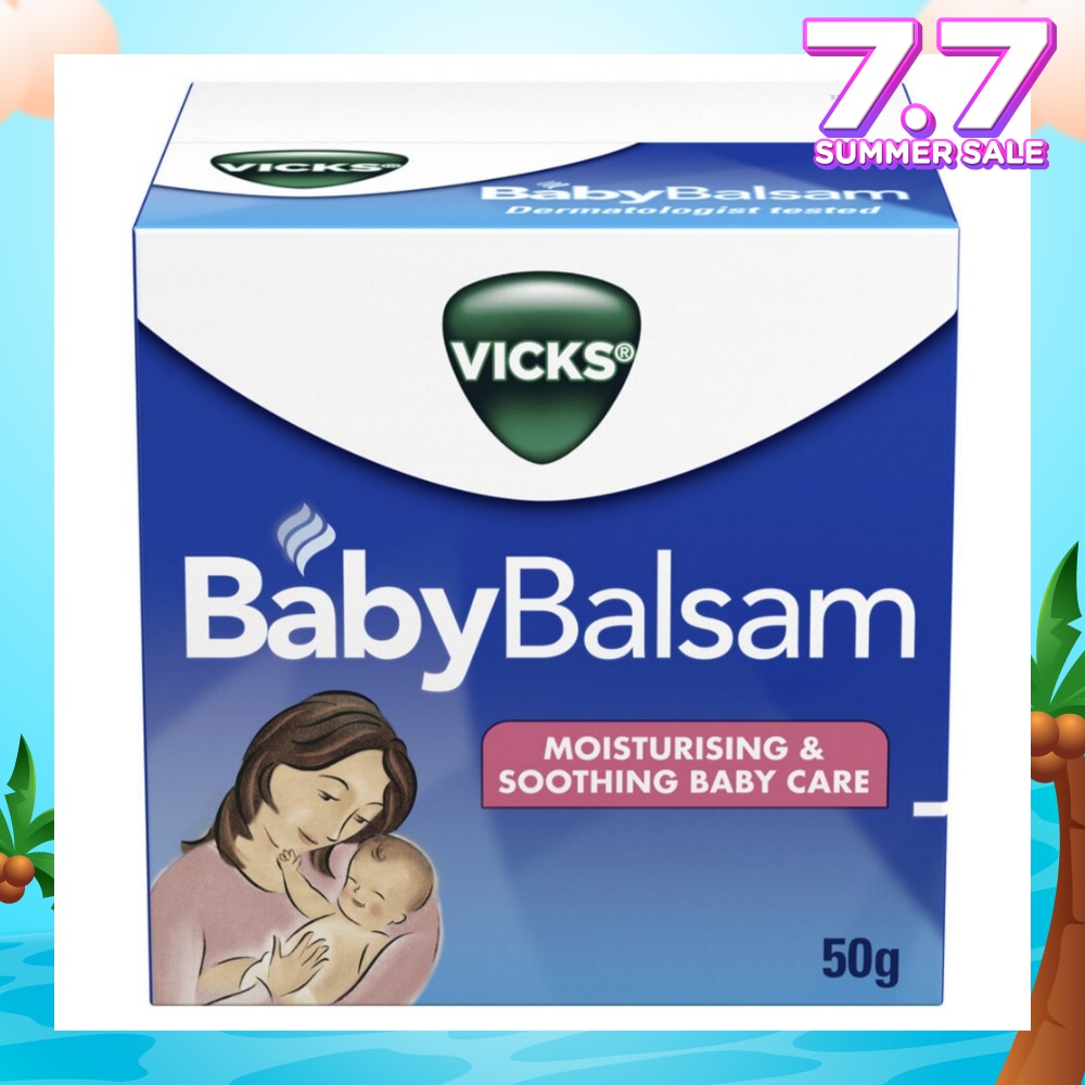 Vicks Baby Balsam Moisturising & Soothing Baby Care 50g