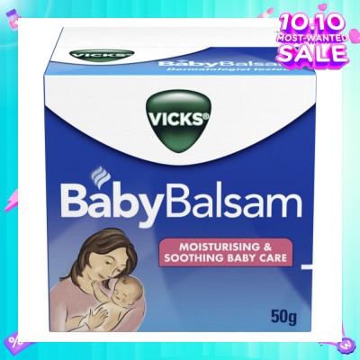 VICKS Vicks Baby Balsam Moisturising & Soothing Baby Care 50g
