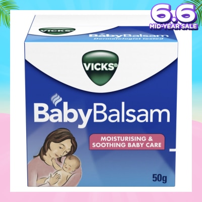 VICKS Vicks Baby Balsam Moisturising & Soothing Baby Care 50g