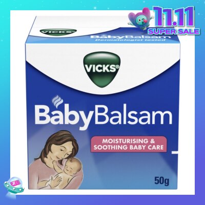 VICKS Vicks Baby Balsam Moisturising & Soothing Baby Care 50g