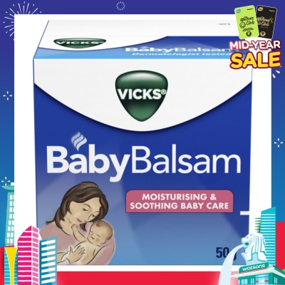VICKS Vicks Baby Balsam Moisturising & Soothing Baby Care 50g