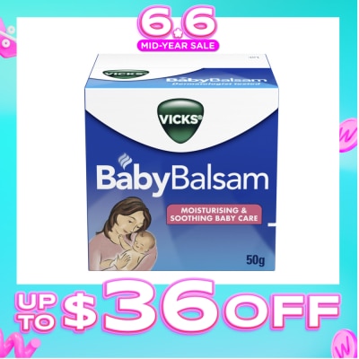 VICKS - Vicks Baby Balsam Moisturising & Soothing Baby Care 50g