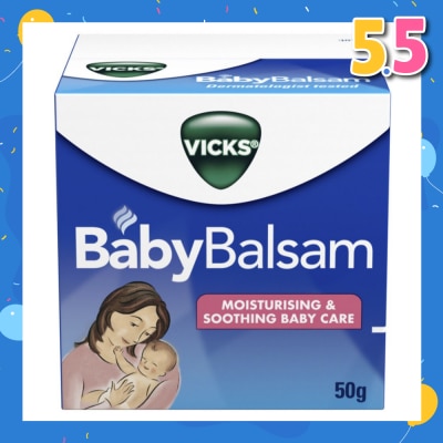 VICKS Vicks Baby Balsam Moisturising & Soothing Baby Care 50g