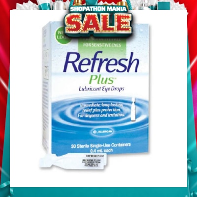 REFRESH - Plus Lubricant Eye Drops 0.4ml x 30s&nbsp;(Expiry: May`2027)