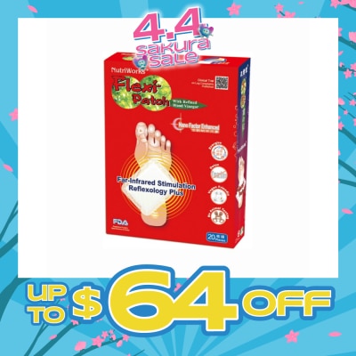 FLEXI-PATCH - Detox & Circulation Patch (For Energize + Detox + Vegan Friendly) 20s