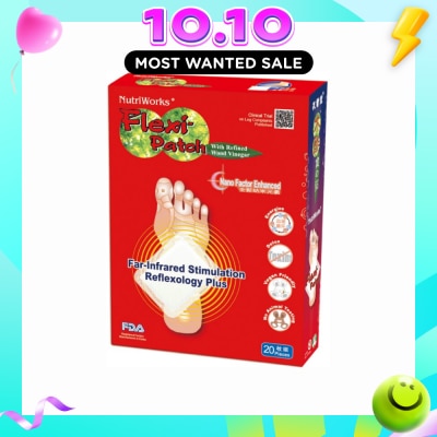 FLEXI PATCH Detox & Circulation Patch (For Energize + Detox + Vegan Friendly) 20s image