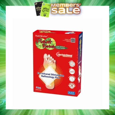 FLEXI-PATCH - Detox & Circulation Patch (For Energize + Detox + Vegan Friendly) 20s