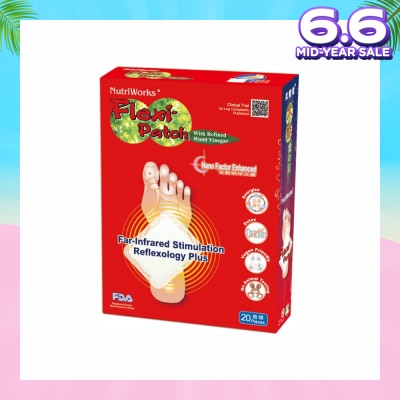FLEXI-PATCH Detox & Circulation Patch (For Energize + Detox + Vegan Friendly) 20s
