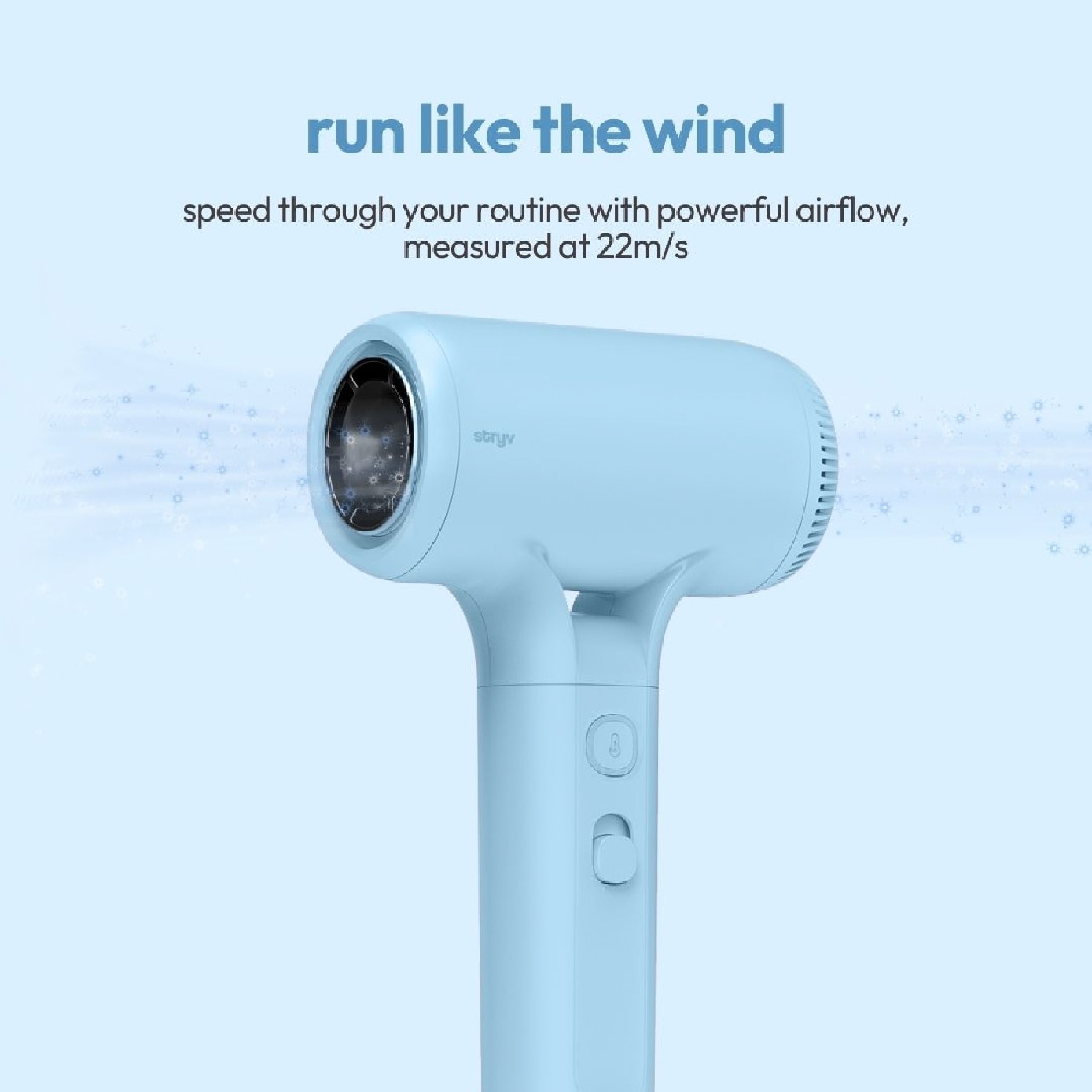 Colour+ 2.0 Dark Blue Hairdryer 1s