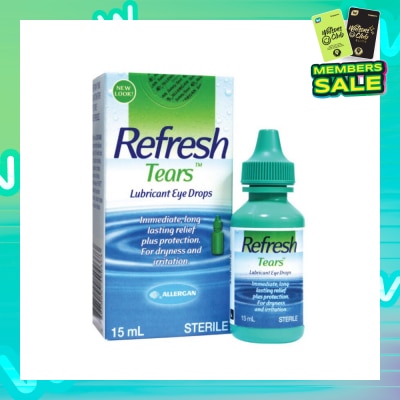 REFRESH Tears Eye Drops 15ml (Expiry: Feb`2026)