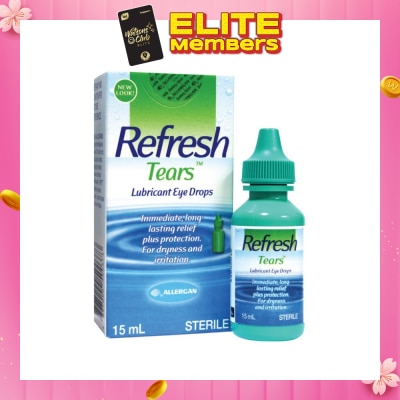 REFRESH Tears Eye Drops 15ml (Expiry: Feb`2026)