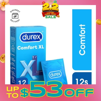 DUREX Comfort Condoms 12s