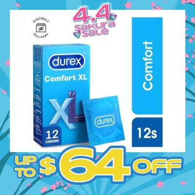 DUREX - Comfort Condoms 12s