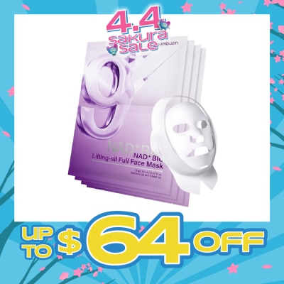 NUMBUZIN - No.9 NAD+ Bio Lifting-sil Full Cover Facial Mask 4s