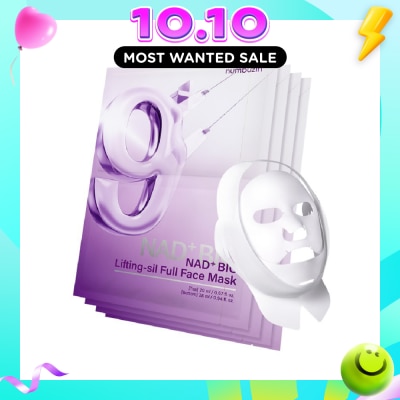 NUMBUZIN No.9 NAD+ Bio Lifting sil Full Cover Facial Mask 4s image