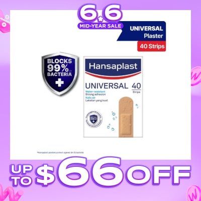 HANSAPLAST - Universal Water Resistant Strips 40 Pieces