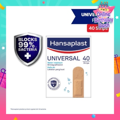 HANSAPLAST Universal Water Resistant Strips 40 Pieces