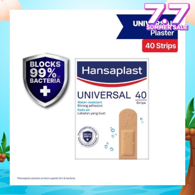HANSAPLAST Universal Water Resistant Strips 40 Pieces