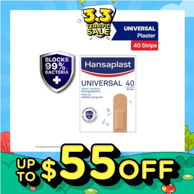 HANSAPLAST Universal Water Resistant Strips 40 Pieces