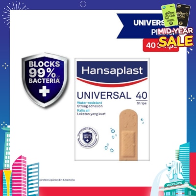 HANSAPLAST Universal Water Resistant Strips 40 Pieces