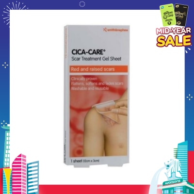 SMITH & NEPHEW Cica-Care Gel Sheet 12cm x 3 cm 1s