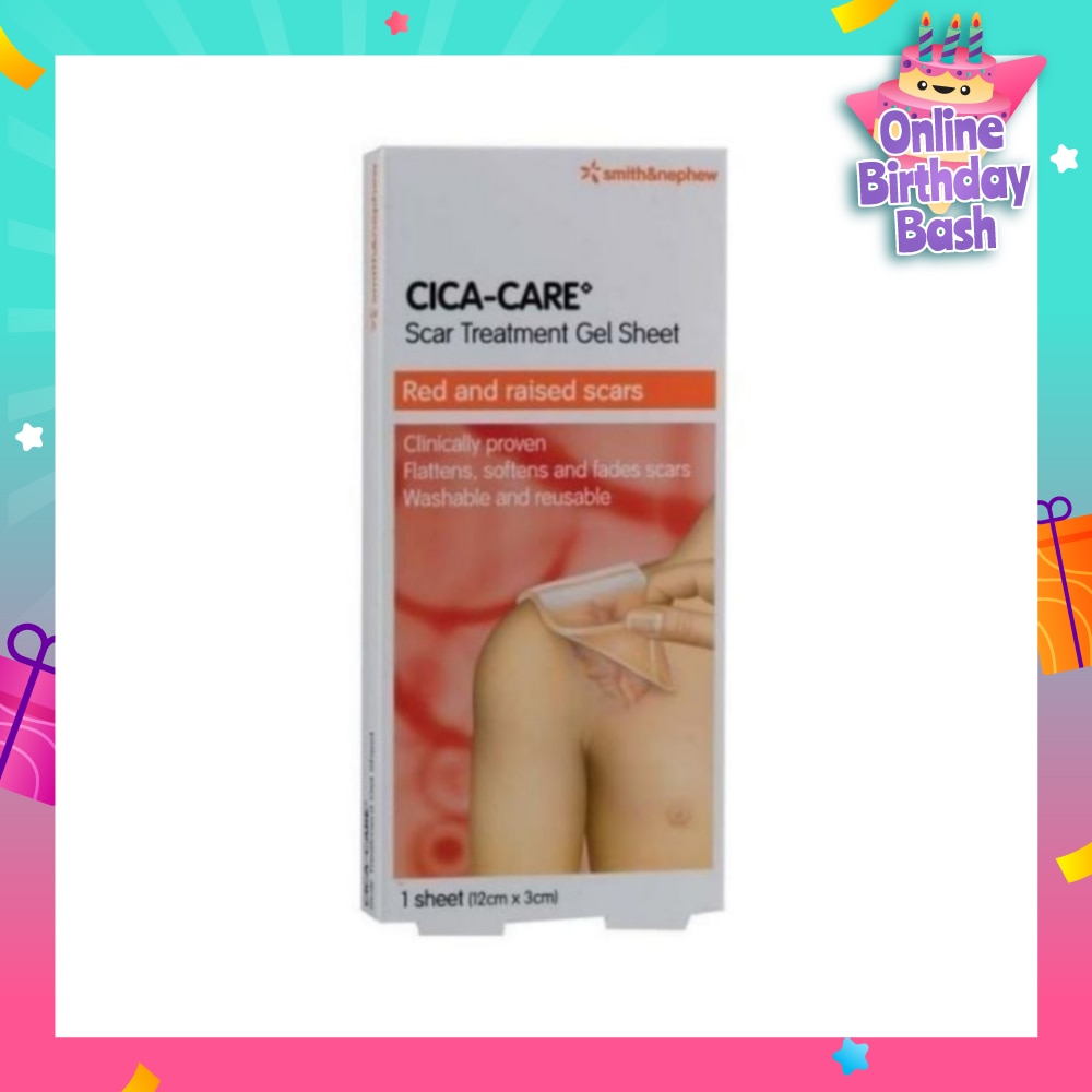 Cica-Care Gel Sheet 12cm x 3 cm 1s