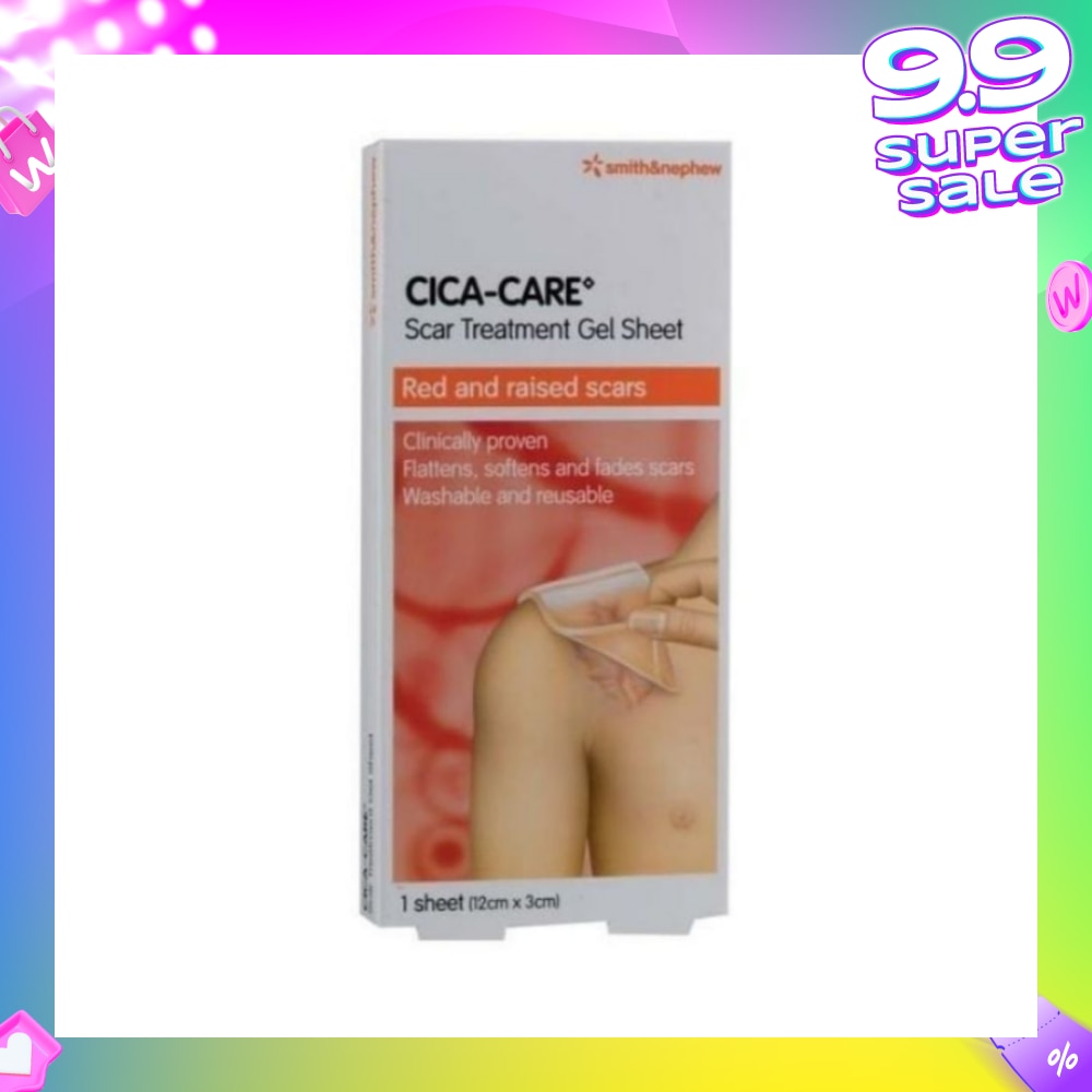 Cica-Care Gel Sheet 12cm x 3 cm 1s
