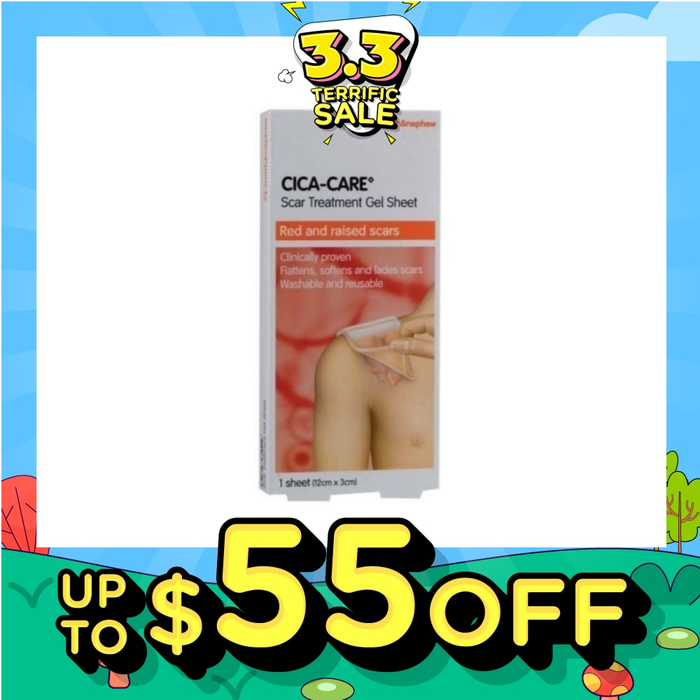 Cica-Care Gel Sheet 12cm x 3 cm 1s