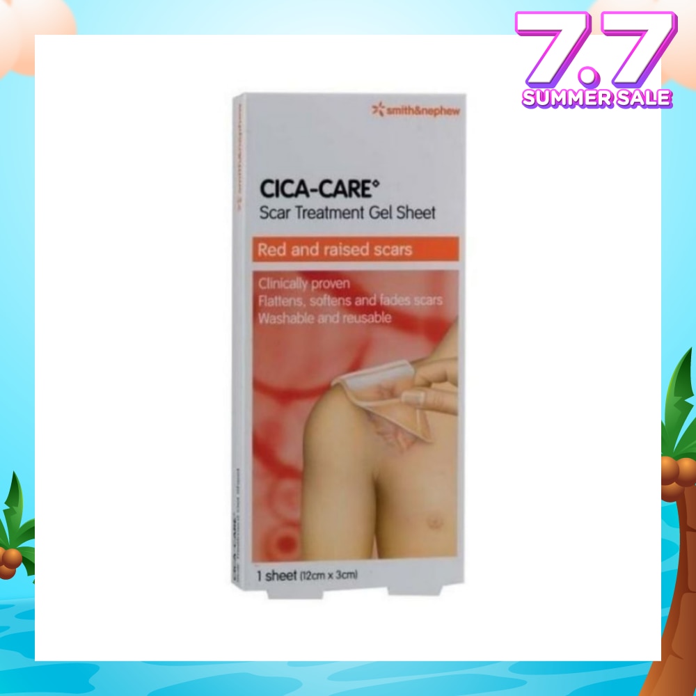 Cica-Care Gel Sheet 12cm x 3 cm 1s