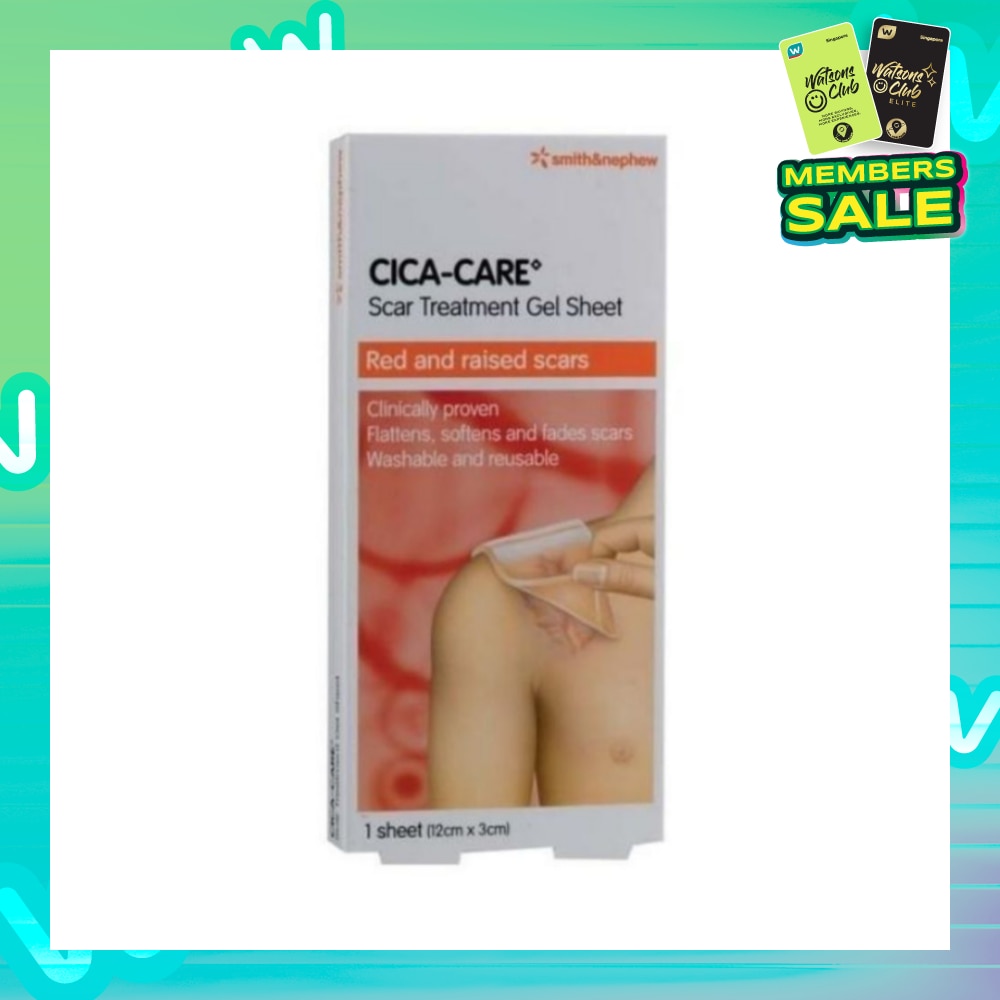 Cica-Care Gel Sheet 12cm x 3 cm 1s