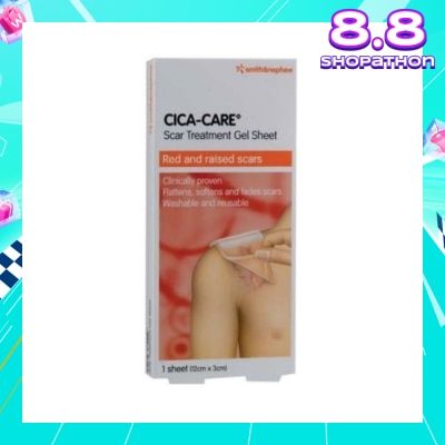 SMITH & NEPHEW Cica-Care Gel Sheet 12cm x 3 cm 1s