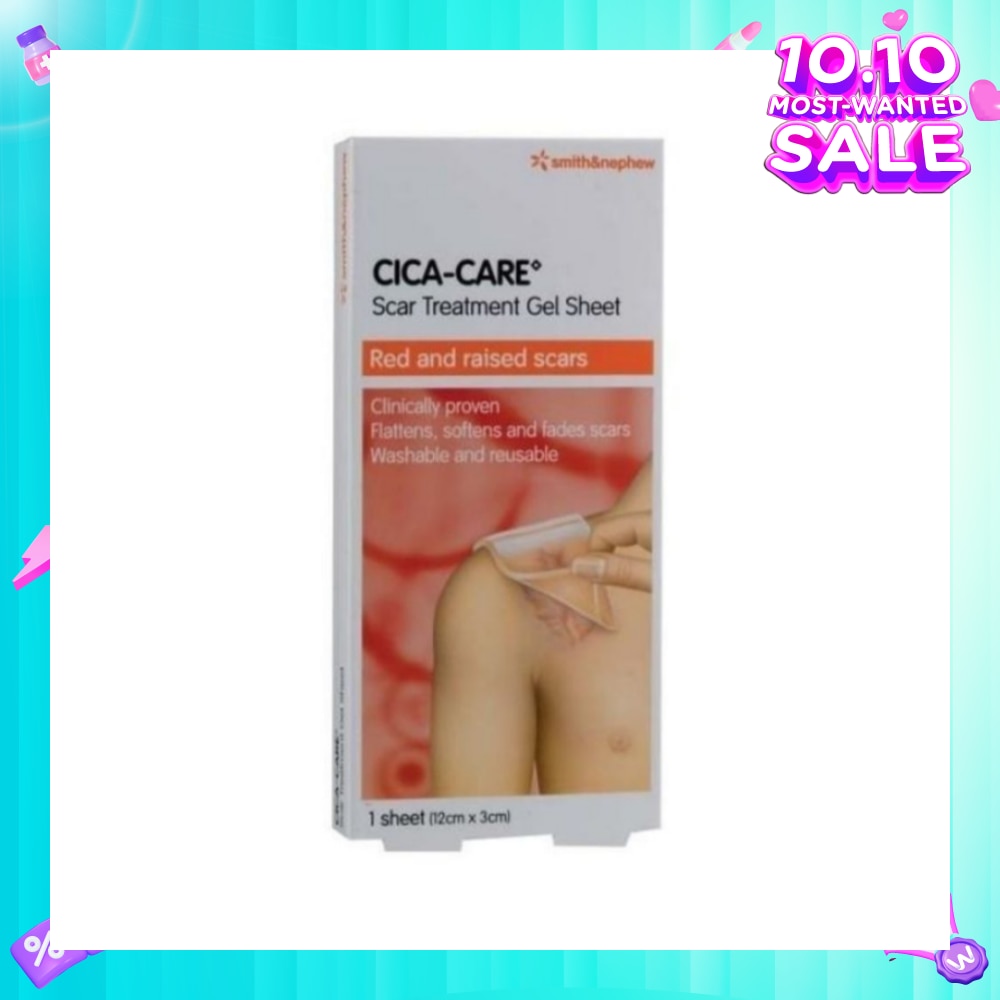 Cica-Care Gel Sheet 12cm x 3 cm 1s