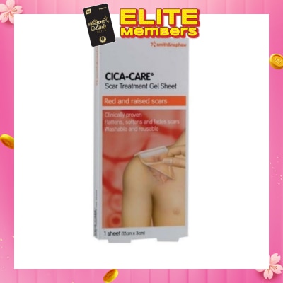SMITH & NEPHEW Cica-Care Gel Sheet 12cm x 3 cm 1s