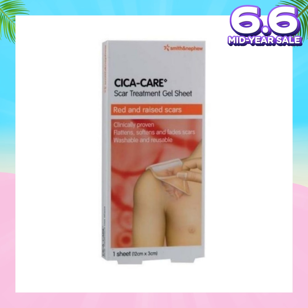Cica-Care Gel Sheet 12cm x 3 cm 1s