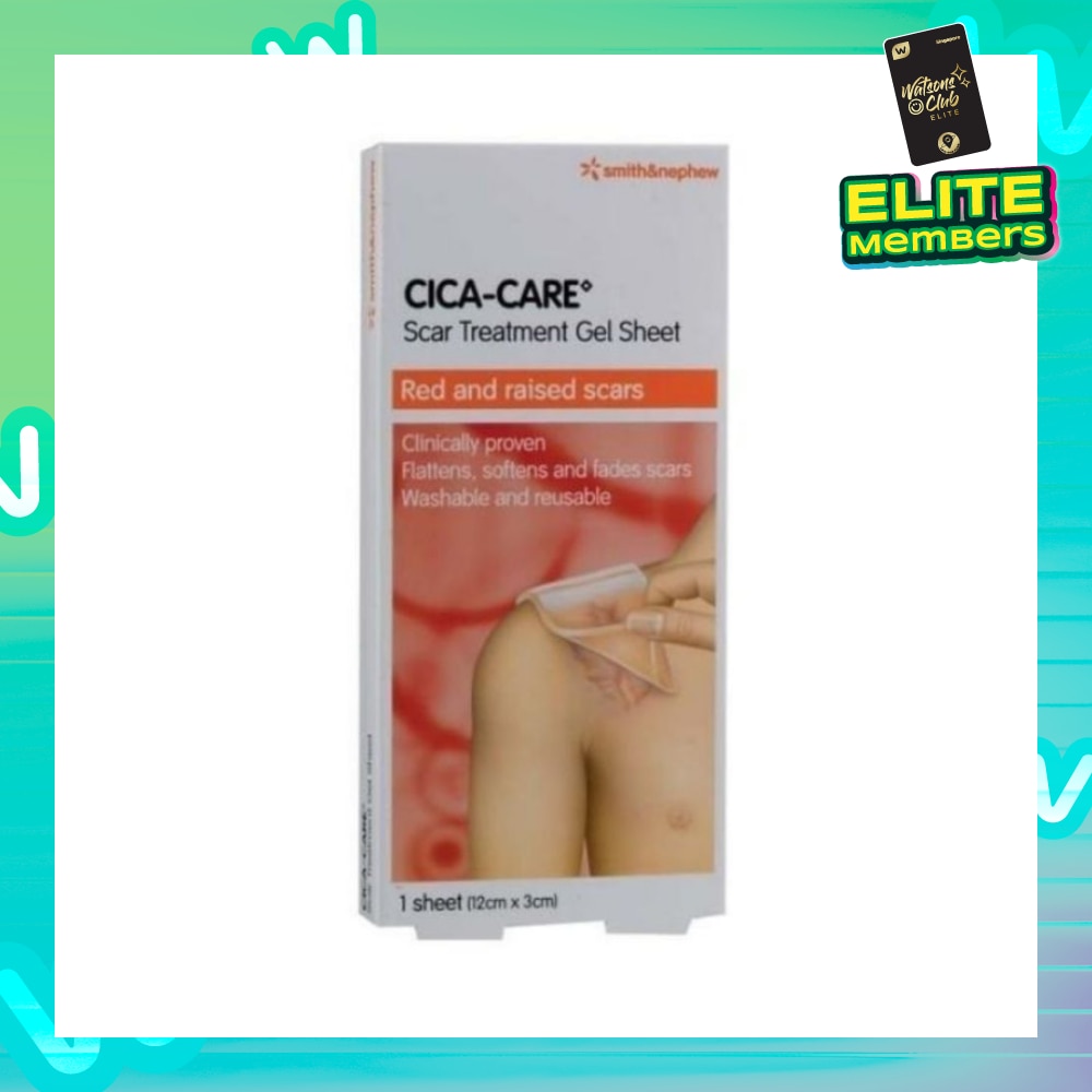 Cica-Care Gel Sheet 12cm x 3 cm 1s