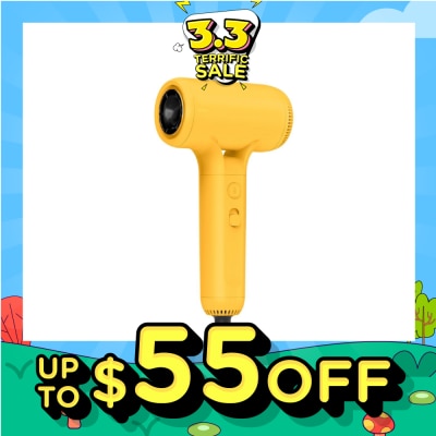 STRYV Colour+ 2.0 Yellow Hairdryer 1s